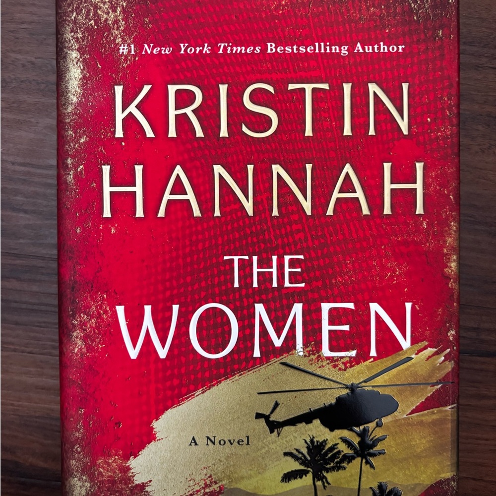 Red 'The Women' Novel by Kristin Hannah